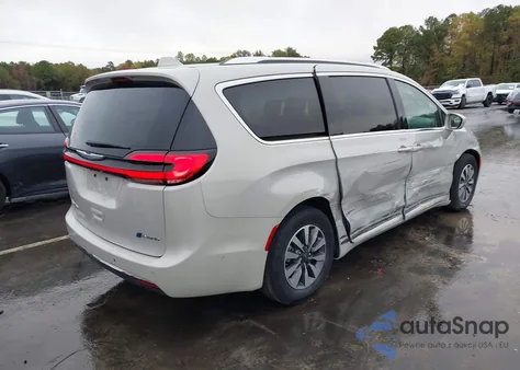 2021 Chrysler Pacifica Hybrid Touring L из США, поврежденный, VIN 2C4RC1L7XMR581399